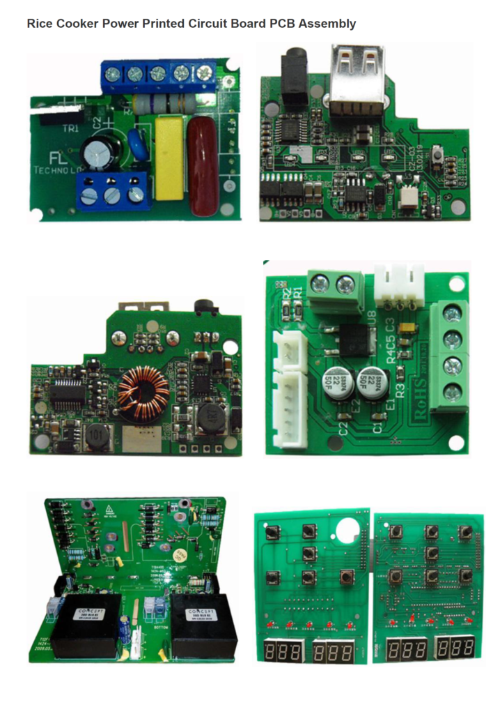 Rice Cooker Power Printed Circuit Board PCB Assembly